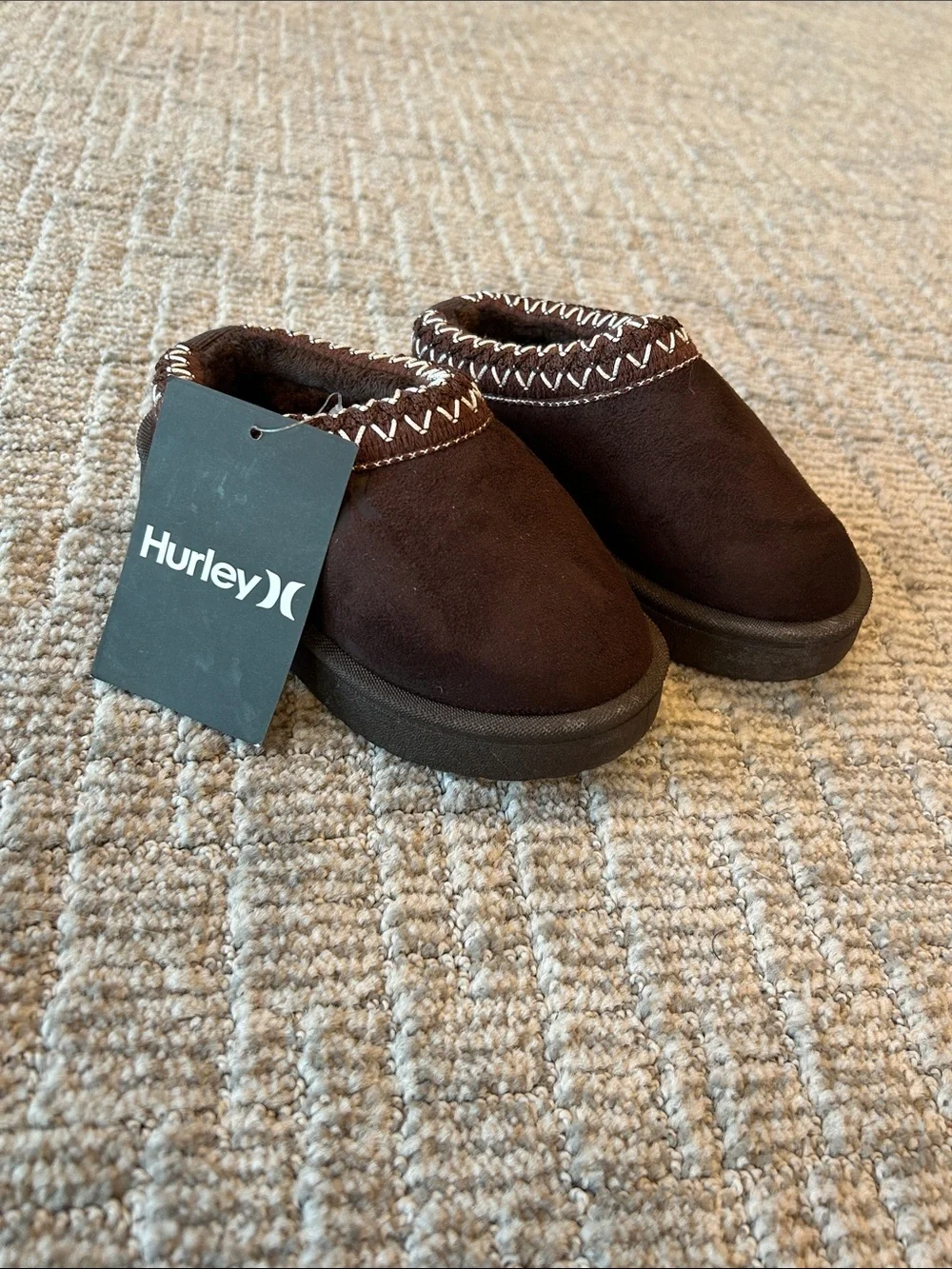 Hurley Kids Modi Slippers Brown 8